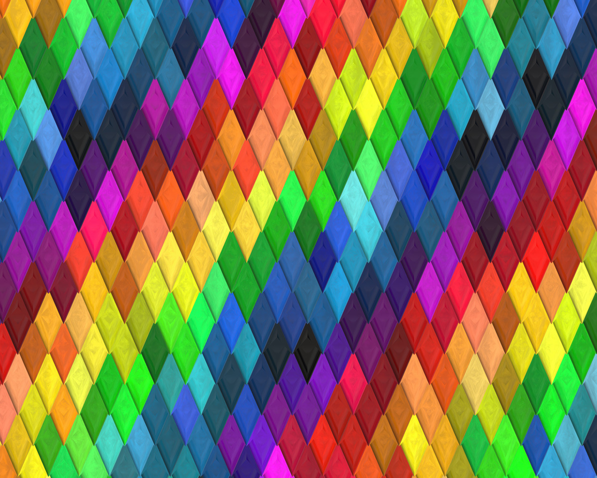 Abstract Rainbow Pattern