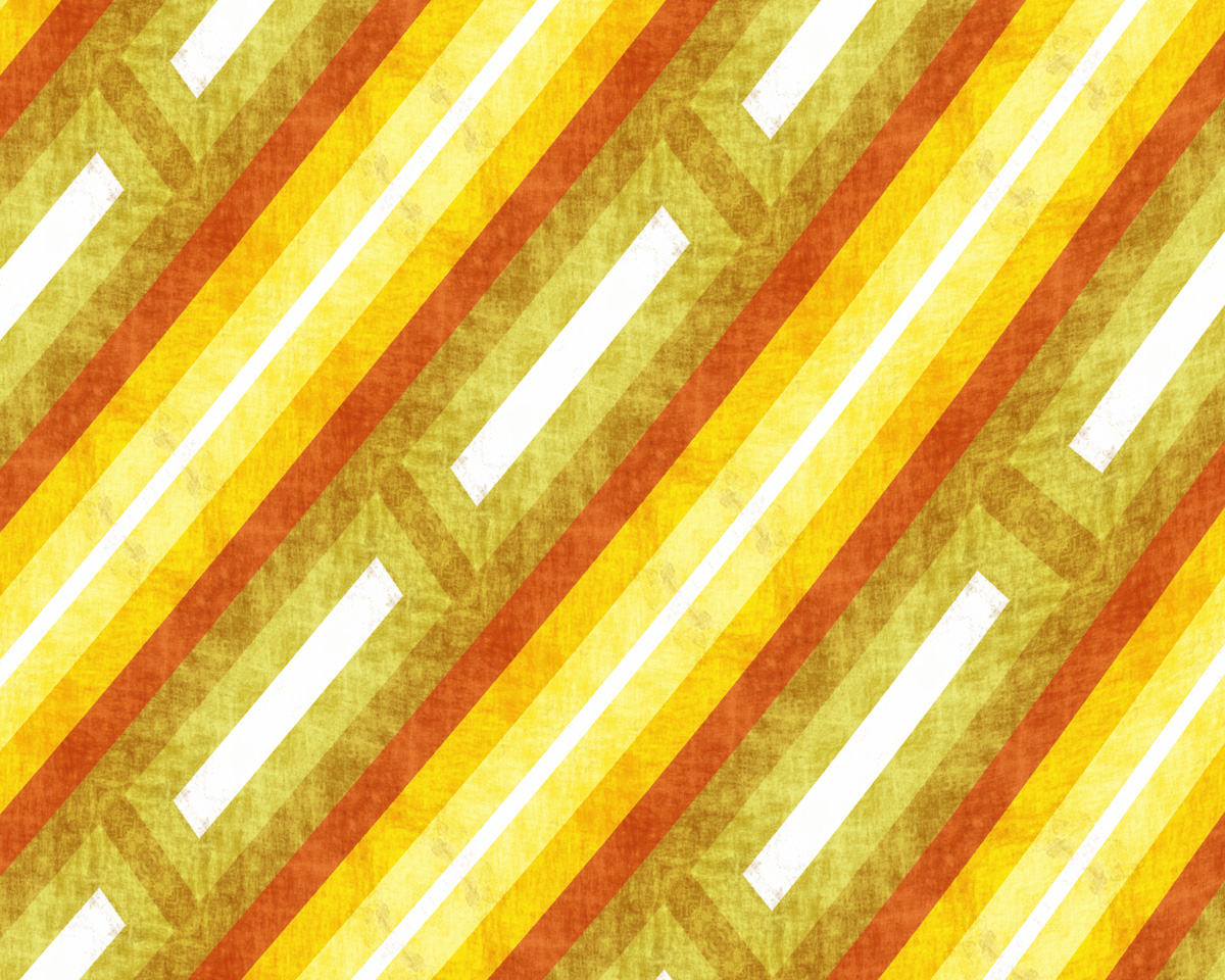 Bright Abstract Stripes in Golden Yellow and Orange