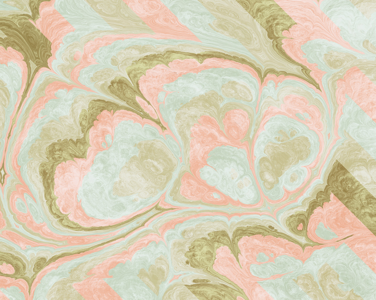 Marbled Stripes Inspired by Spring