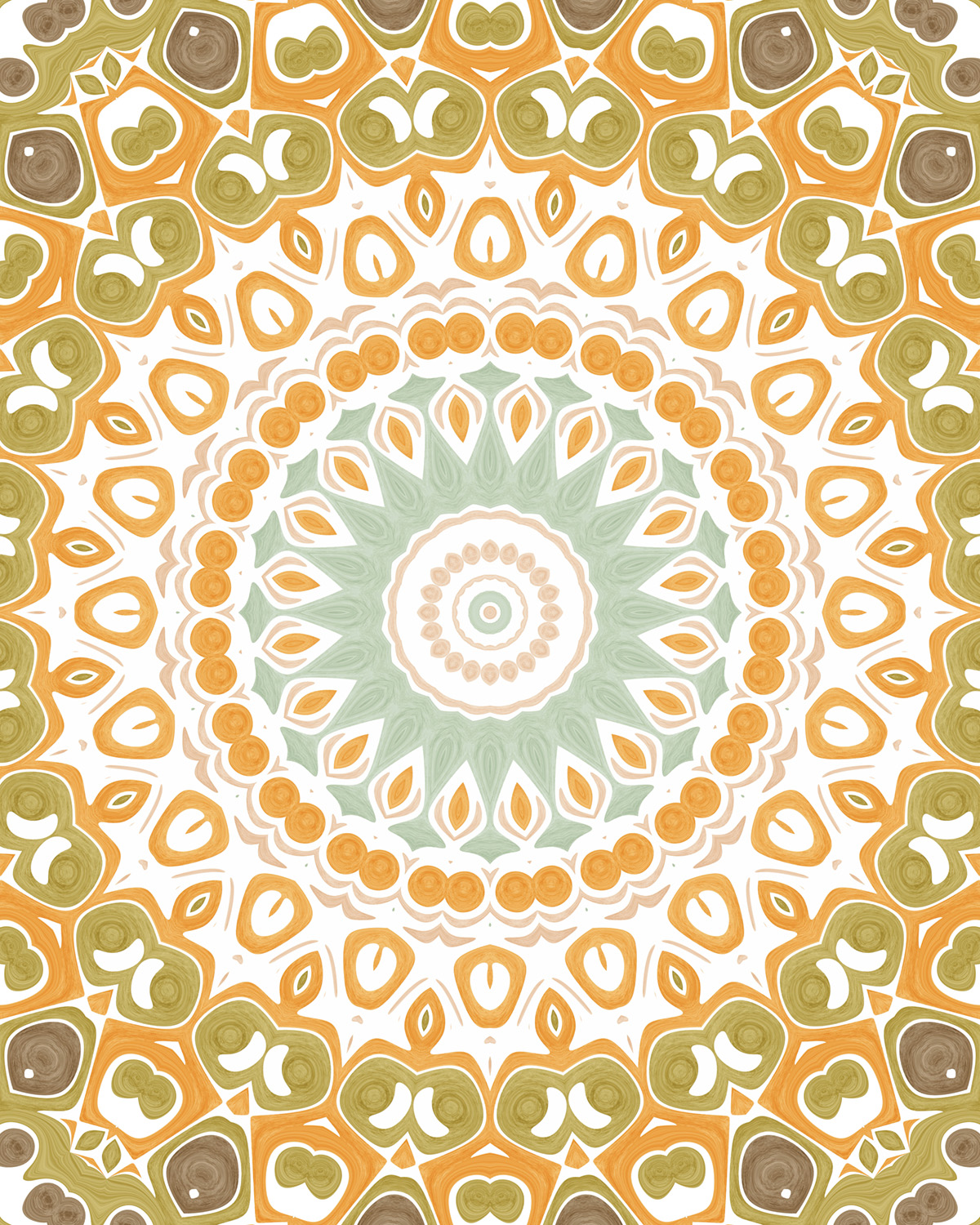 Blue Sunrise Early Retro Morning