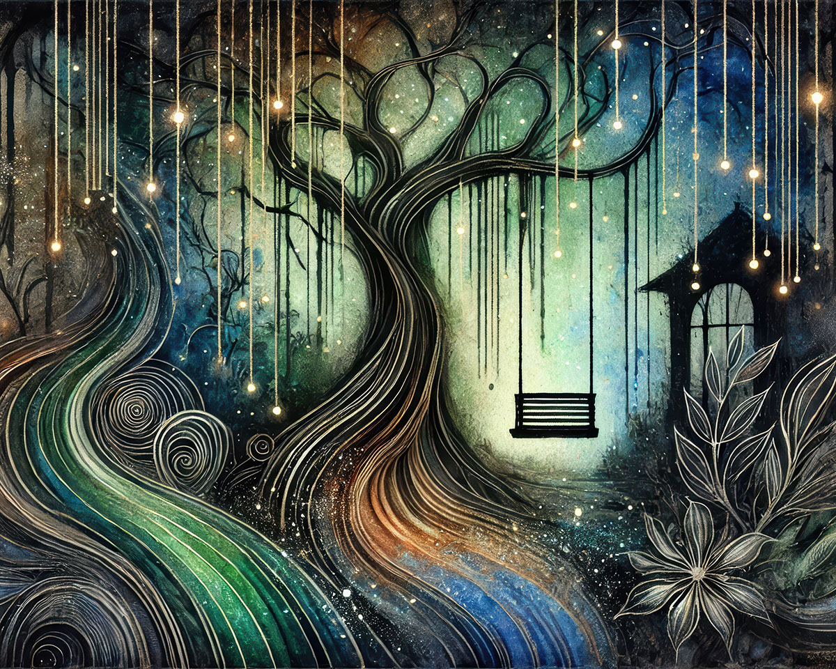 Dreams Beneath the Weeping Light