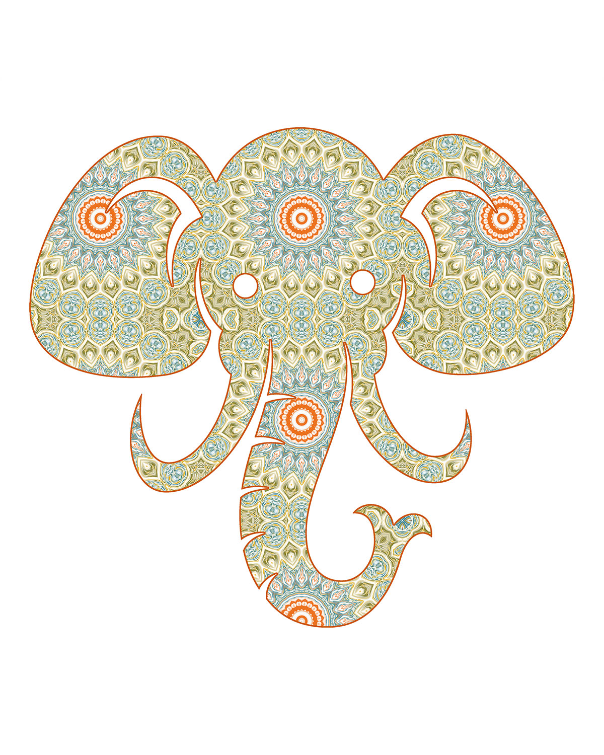 Elephant Mandala
